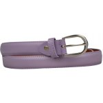 NovaKabelka.cz Cintura Sottile fialová dámský kožený pásek černá – Zboží Mobilmania