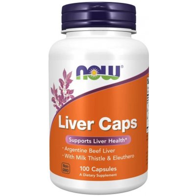 Now Foods Liver Caps 100 kapslí – Hledejceny.cz