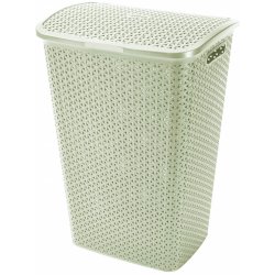 Koše na prádlo Curver STYLE RATTAN 60 l - krémový