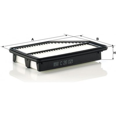 MANN-FILTER Vzduchový filtr MANN C26021 (MF C26021) – Hledejceny.cz
