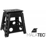 Malatec 18595 Protiskluzová skládací stolička černá – Zboží Dáma