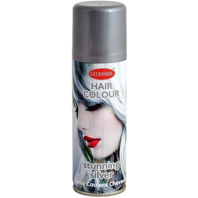 Goodmark Hair Colour barevný lak na vlasy Stříbrný sprej 125 ml – Zboží Mobilmania