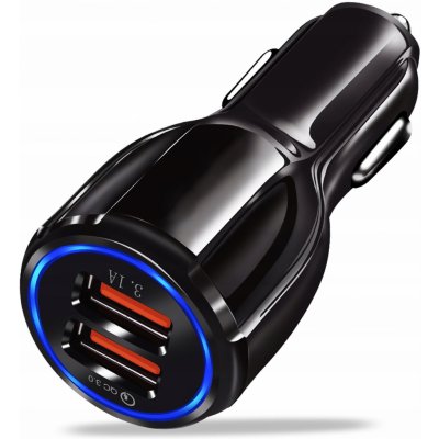 CAR.COOL PLS34D USB nabíječka do auta, 12-24V, 2x USB port – Zboží Mobilmania