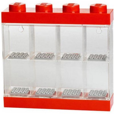 LEGO 4065 sběratelská skříňka na 8 minifigurek - červená - LEGO40650001 - expresní doprava