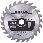 EXTOL PREMIUM Kotouč pilový s SK plátky, O 165x2,6x20mm, 24T (8803217) – Sleviste.cz