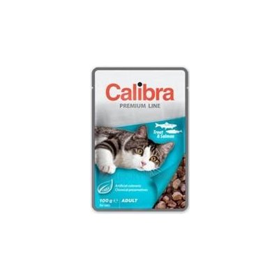 Calibra Premium Adult Trout & Salmon 5 x 100 g – Hledejceny.cz