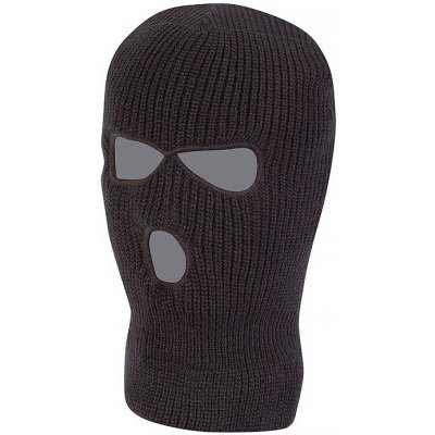KOMBAT Military Kukla Balaclava se třemi otvory černá – Zboží Dáma