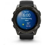 Garmin Fenix 8 AMOLED 51mm Sapphire Carbon Gray Titanium/Black 010-02905-21 – Zboží Živě