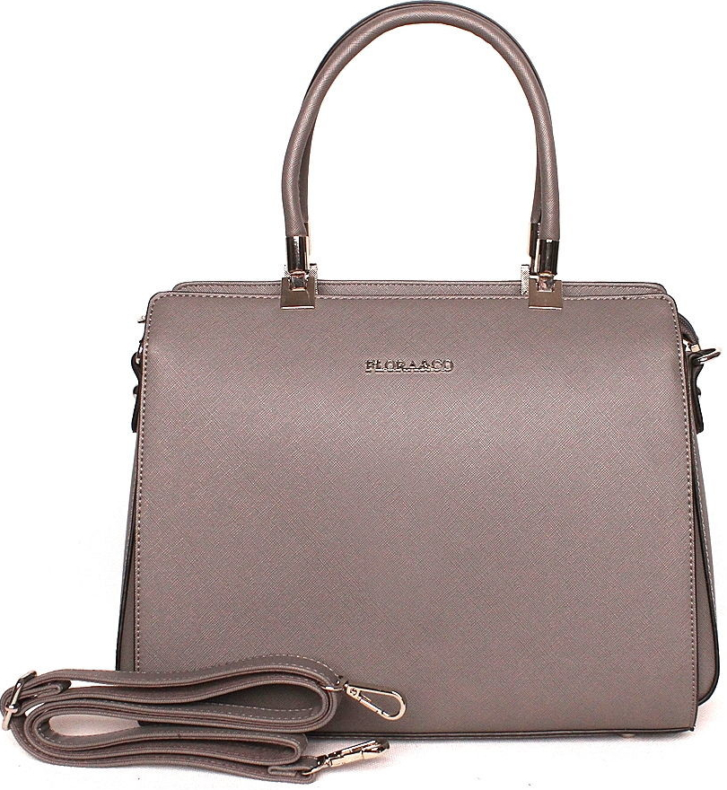 Flora & Co dámská středně velká elegantní kabelka do ruky F9520 šedá