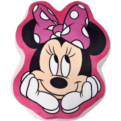 Setino 3D polštář s tváří Minnie Mouse Disney 34x27 – Zbozi.Blesk.cz