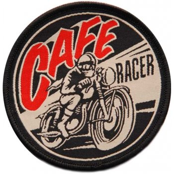 Moto nášivka Cafe Racer 7,5cm