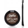 Přípravky na obočí Delia Cosmetics Eyebrow Expert pomáda na obočí Dark Brown 4 g