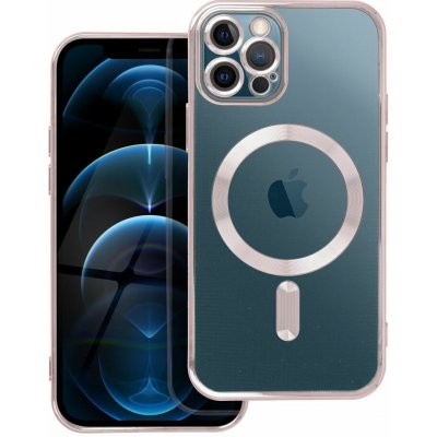 Electro Mag Cover s MagSafe pro iPhone 12 Pro Rose Gold – Hledejceny.cz