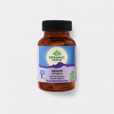 Organic India Brahmi GotuKola BIO 60 kapslí – Hledejceny.cz