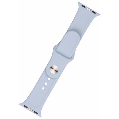 FIXED Silicone Strap na Apple Watch 38/40/41 mm - světle modrý FIXSST-434-LGBL – Hledejceny.cz