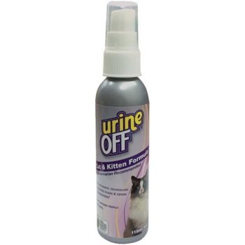 Urine Off sprej odstraňovač zápachu a skvrn pro kočky 118 ml