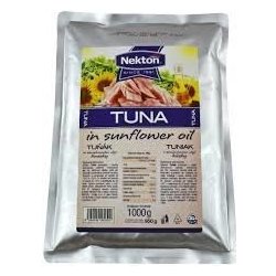 Nekton Tuňák v rostlinném oleji kousky 1000g
