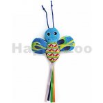 JK motýl šustící modrý 28cm – Zboží Mobilmania