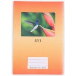 Vikpap 511 Sešit A5 s 1 pomocnou linkou 10l. 20mm – Zboží Dáma