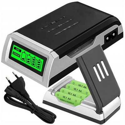 LTC Nabíječka baterií s LCD pro 1-4x AA/AAA Ni-MH/Ni-Cd LXB356 – Zboží Živě