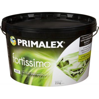 Omyvatelný a otěruvzdorný vnitřní nátěr Primalex FORTISSIMO 15kg – Zboží Mobilmania