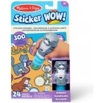 Melissa and Doug Razítko samolepkami Sticker Wow Kočka – Sleviste.cz