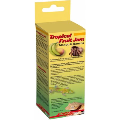 Lucky Reptile Tropical Fruit Jam Mango a Banán 100 ml – Zboží Mobilmania