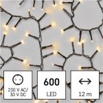 Emos D4BW02 LED řetěz ježek teplá bílá 8m – Sleviste.cz