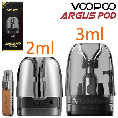 VooPoo Argus Pod Top Fill cartridge 0,7 ohm 1 ks – Hledejceny.cz