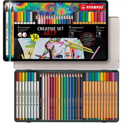 Stabilo 68 brush point 88 36 ks – Zboží Živě