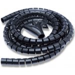 CONNECT IT trubice pro vedení kabelů WINDER25m x 20mmčerná organizér kabelů - CI-514 – Zboží Živě