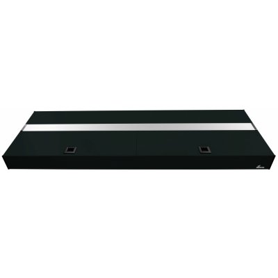 Diversa LED Expert 20W Akvarijní kryt hliníkový rovný černý 100 x 40 cm – Zboží Dáma