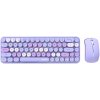 Set myš a klávesnice MOFII Bean 2.4G fialová