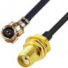síťový kabel W-star Pigtail u.FL (IPEX MHF1) SMA/F kabel 1,13mm 20cm pro LTE ACSMAUFL113