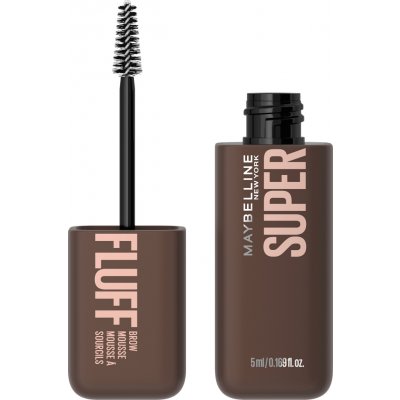 Maybelline Superfluff Brow Mousse gel na obočí pro plný a nadýchaný vzhled 260 Deep Brown 5 ml – Sleviste.cz