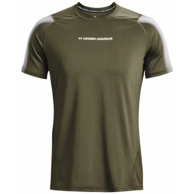 Under Armour pánské sportovní tričko khaki – Zboží Mobilmania