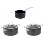 GreenPan Sada hrnců Barcelona Black 3 ks – Hledejceny.cz