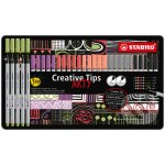 STABILO Kreativní set STABILO Creative Tips PASTEL 6 různých barev 30 ks sada v plechu – Hledejceny.cz