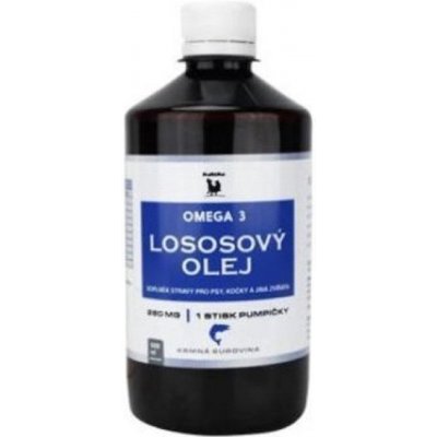 ProFitPet Lososový olej 100% surový 1 l – Zbozi.Blesk.cz