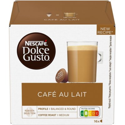 NESCAFÉ Dolce Gusto Café Au Lait bezkofeinové 16 ks – Zbozi.Blesk.cz