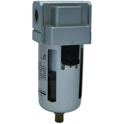 Vzduchový filtr pro výstup z kompresoru | AF 1/4" (1500 l/min) poloautomat – Hledejceny.cz