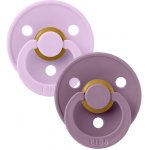 Bibs Colour dudlík přírodní kaučuk 2ks Violet Sky/Mauve – Hledejceny.cz