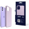 Pouzdro a kryt na mobilní telefon Apple 3mk Hardy Silicone MagCase pro Apple iPhone 12, Deep Purple