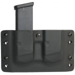 Kydex na dva zásobníky Glock, 9 mm / 40 SW, černé, bez sweatguardu, pravé, RH Holsters – Zboží Dáma