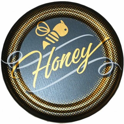 Víčko na sklenici TO 82 - Honey - černé - matné - HO12-2 – Hledejceny.cz