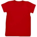 JOŽÁNEK Dětské tričko krátký rukáv červené – Zboží Dáma