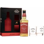 Jack Daniel's Fire 35% 0,7 l (dárkové balení 2 sklenice) – Hledejceny.cz