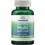 Swanson Just One Multi se železem Multivitamin 130 tablet – Hledejceny.cz