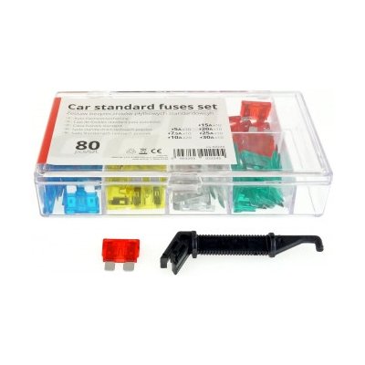 AMIO autopojistky standardní pouzdro 80 ks MIX – Hledejceny.cz