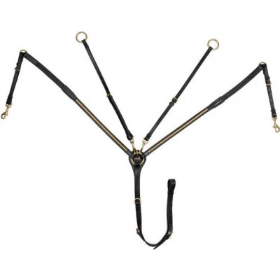 Supreme Equestrian Poprsník SUPREME Gold černý – Hledejceny.cz